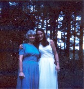 Ruth Bennett McDougal Dorrough; Katherine (Kat) McDougal Wheeler McCandless Wheeler; at Kat s wedding; Dundee